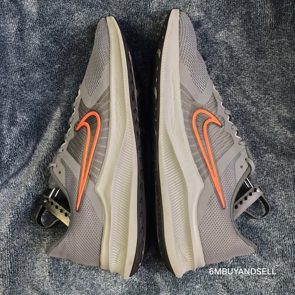 Nike Downshifter Men's Running Trail Shoes Gray Trainers‎ Sneakers 11.5 - Picture 8 of 10